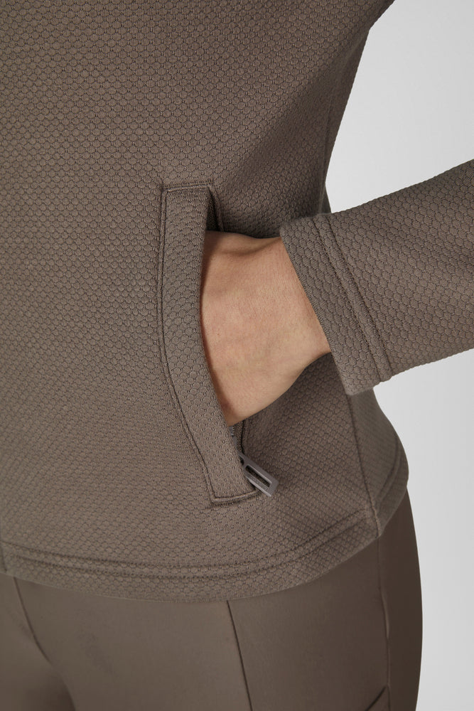 Eskadron Dynamic A/W 2026 Bluza polarowa ZIP FLEECE Powdertaupe