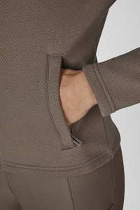 Eskadron Dynamic A/W 2026 Bluza polarowa ZIP FLEECE Powdertaupe