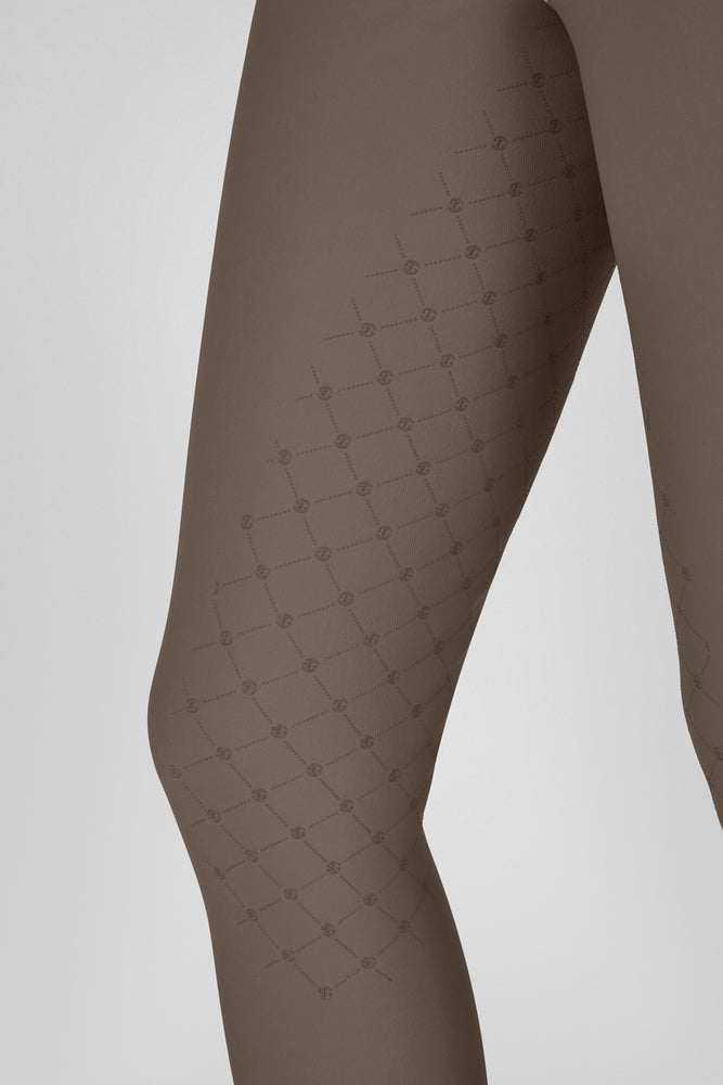 Eskadron Dynamic A/W 2026 Legginsy jeździeckie COSY FULL GRIP Powdertaupe