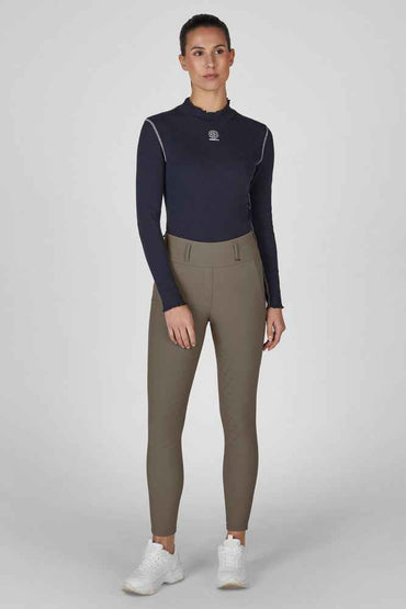 Eskadron Dynamic A/W 2026 Legginsy jeździeckie COSY FULL GRIP Powdertaupe