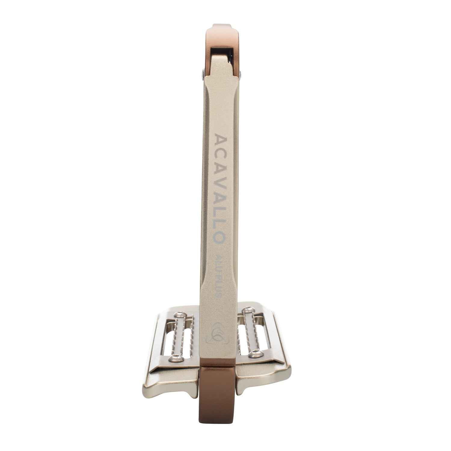 Strzemiona Acavallo Arena Aluplus 2.0 Golden Brown – aluminiowe z otwieranym ramieniem