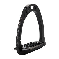 Strzemiona Acavallo Arena Aluplus 2.0 Solar Total Black– aluminiowe z otwieranym ramieniem