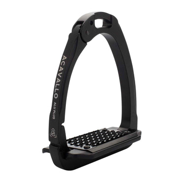 Strzemiona Acavallo Arena Aluplus 2.0 Solar Total Black– aluminiowe z otwieranym ramieniem