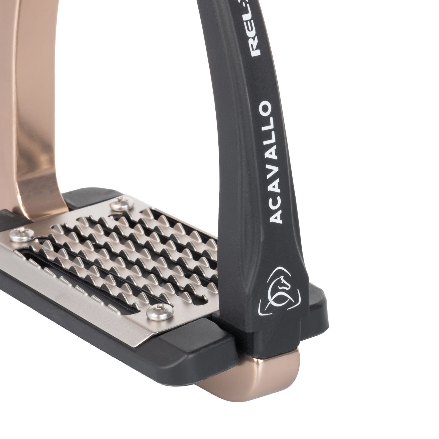 Strzemiona Acavallo Rel-X EASY Titanium Rose z elastycznym bocznym ramieniem bezpieczeństwa