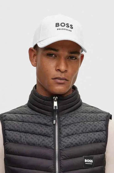 BOSS AW 2026 Czapka z daszkiem Classic White