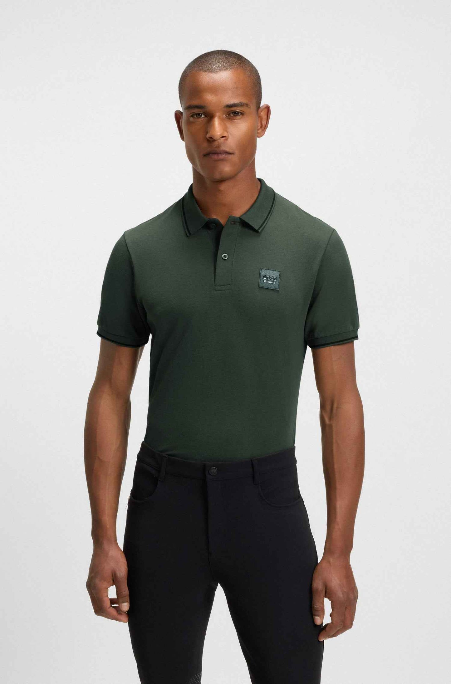 BOSS Equestrian Koszulka polo PAUL Polo Patch Pine Grove SS 2026