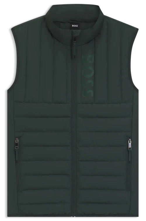 BOSS Equestrian Kamizelka pikowana RUBEN Pine Grove SS 2026