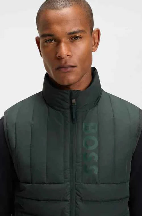 BOSS Equestrian Kamizelka pikowana RUBEN Pine Grove SS 2026
