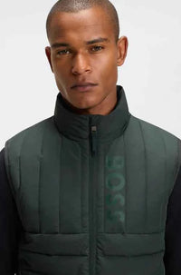BOSS Equestrian Kamizelka pikowana RUBEN Pine Grove SS 2026
