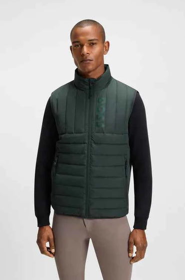 BOSS Equestrian Kamizelka pikowana RUBEN Pine Grove SS 2026
