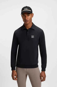BOSS Equestrian Czapka z daszkiem haftowane logo Black SS 2026
