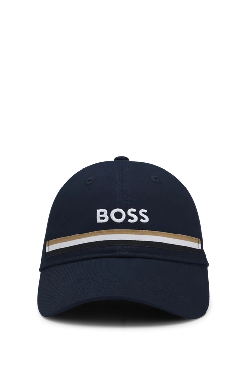 BOSS Equestrian Czapka z daszkiem haftowane logo Sky Captain SS 2026