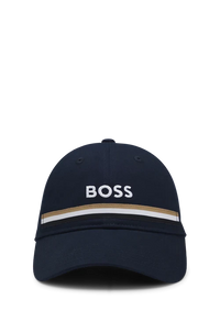 BOSS Equestrian Czapka z daszkiem haftowane logo Sky Captain SS 2026
