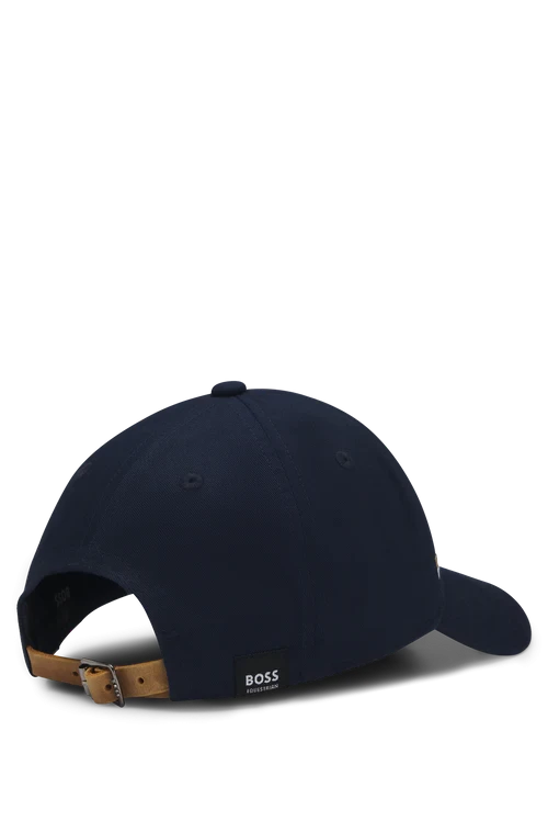 BOSS Equestrian Czapka z daszkiem haftowane logo Sky Captain SS 2026