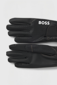 BOSS Equestrian Rękawice jeździeckie QUEENS Forato Logo Black SS 2026
