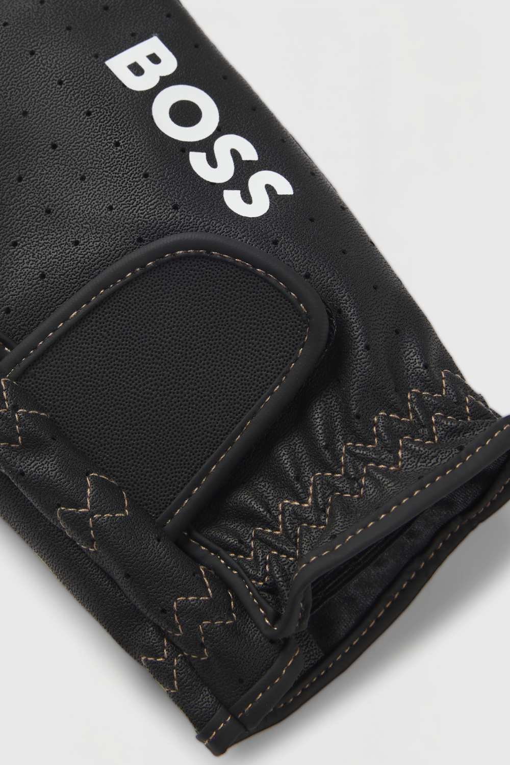 BOSS Equestrian Rękawice jeździeckie QUEENS Forato Logo Black SS 2026