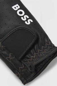 BOSS Equestrian Rękawice jeździeckie QUEENS Forato Logo Black SS 2026
