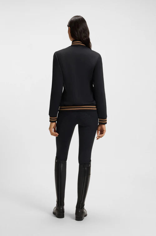 BOSS Equestrian Bluza techniczna damska Ava Black