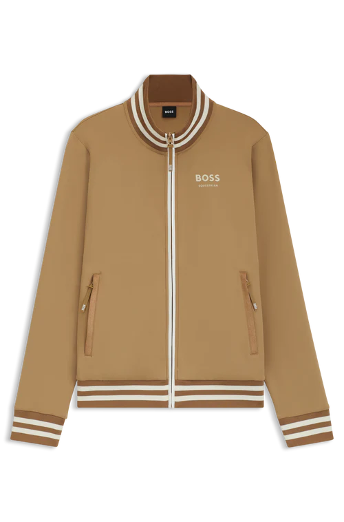 BOSS Equestrian Bluza techniczna damska Ava Camel