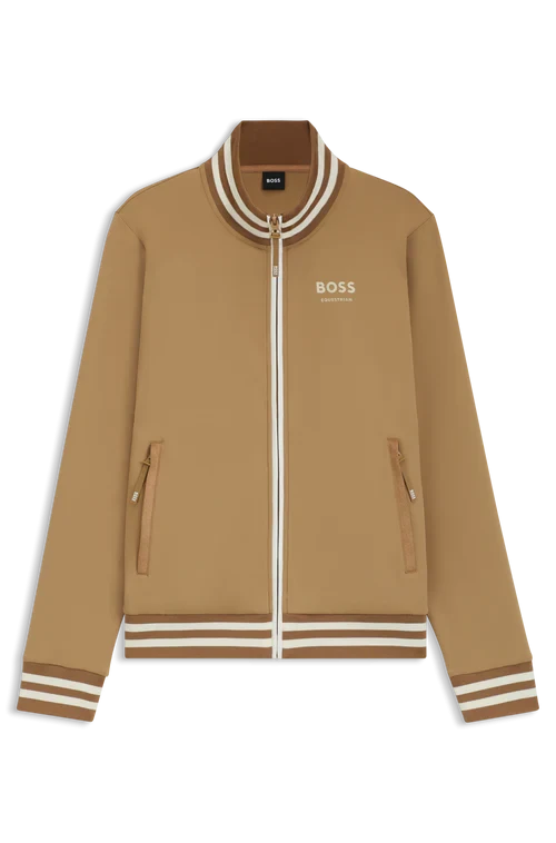 BOSS Equestrian Bluza techniczna damska Ava Camel