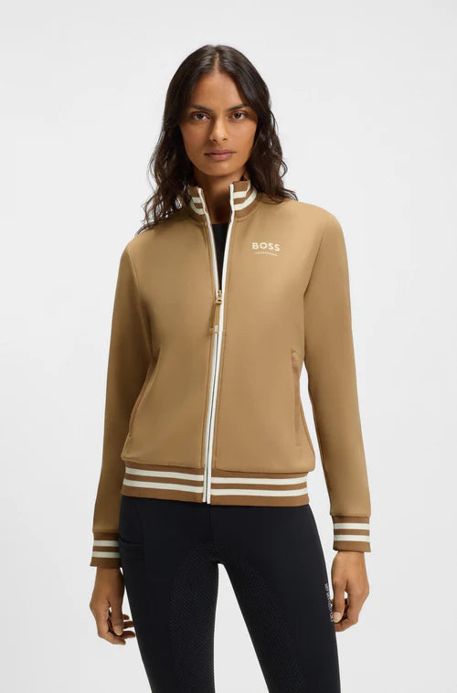 BOSS Equestrian Bluza techniczna damska Ava Camel