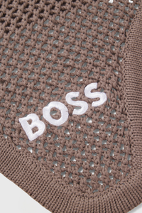 BOSS AW 2026 Nauszniki Chicago Walnut – zdjęcie 2