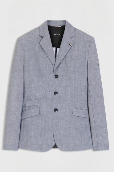 BOSS AW 2026 Marynarka konkursowa Adrian Silver Grey Melange – zdjęcie 2