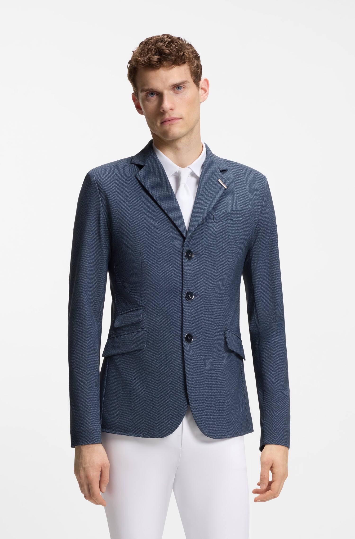 BOSS AW 2026 Marynarka konkursowa Adrian Sky Captain