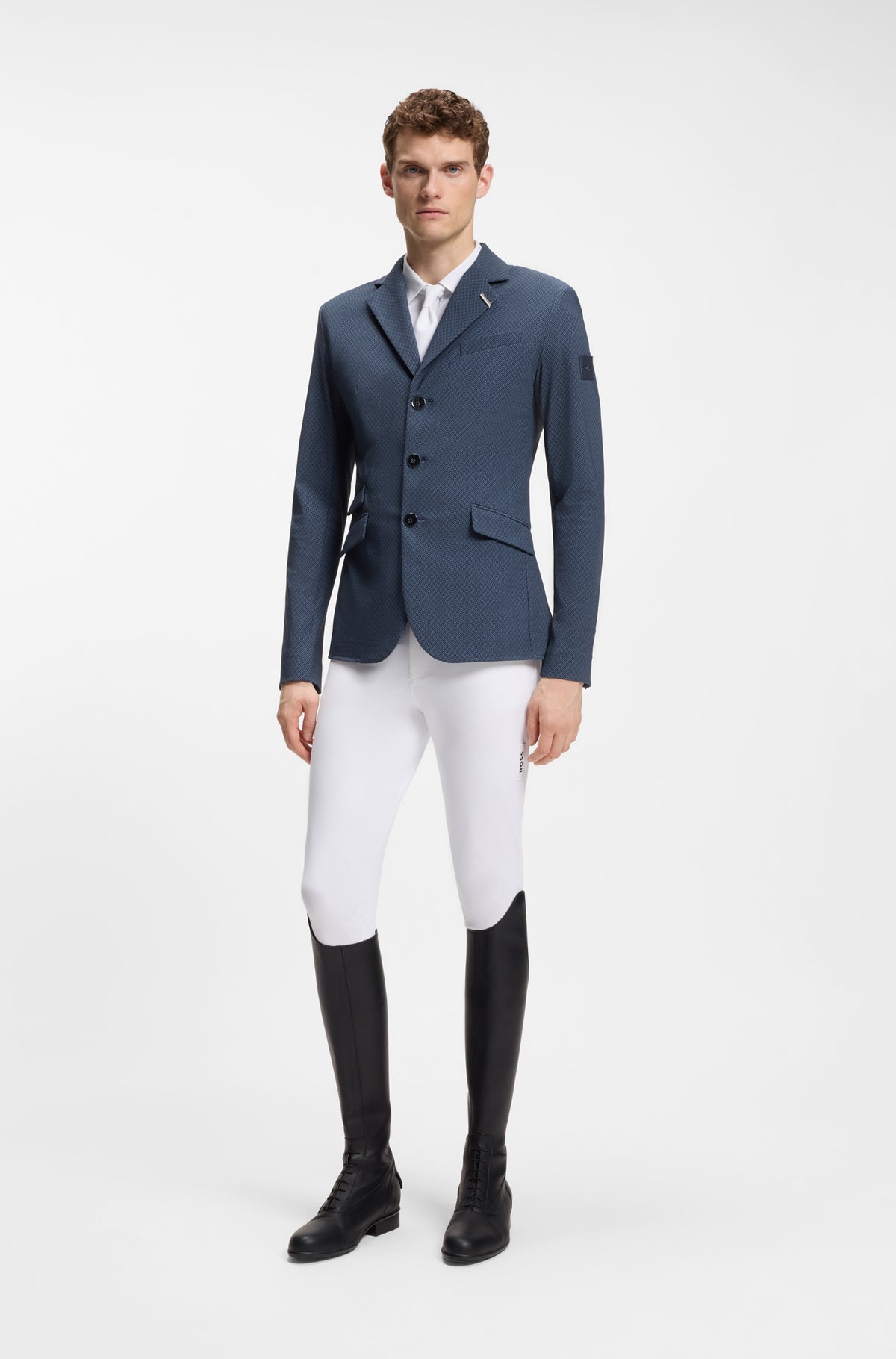 BOSS AW 2026 Marynarka konkursowa Adrian Sky Captain – zdjęcie 3