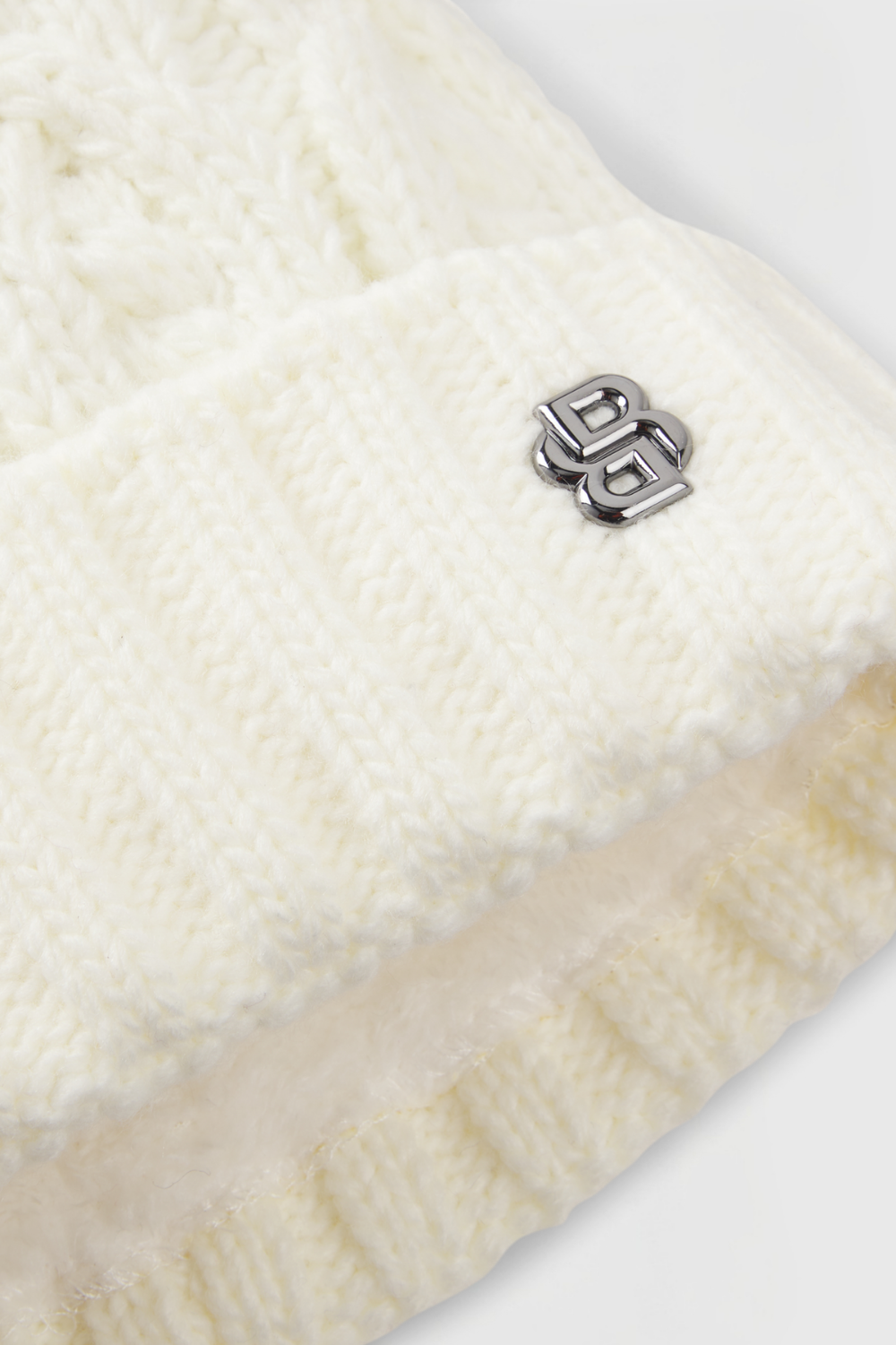 BOSS AW 2026 Czapka zimowa Bella Soft Cream – zdjęcie 4
