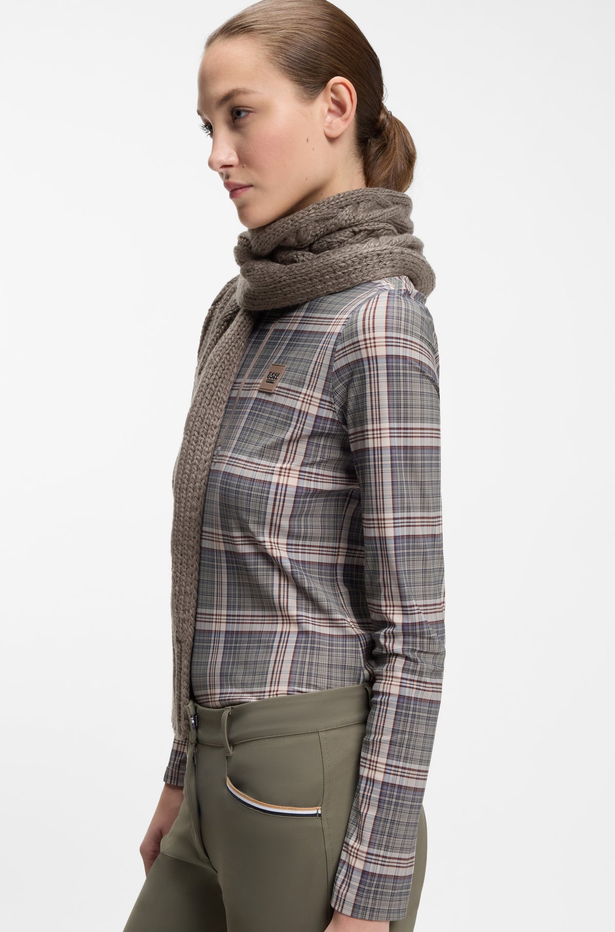 BOSS AW 2026 Szalik Bora Tealeaf