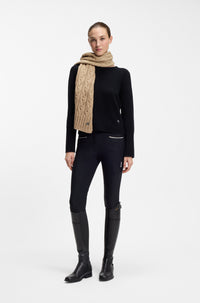 BOSS AW 2026 Szalik Bora Walnut – zdjęcie 3