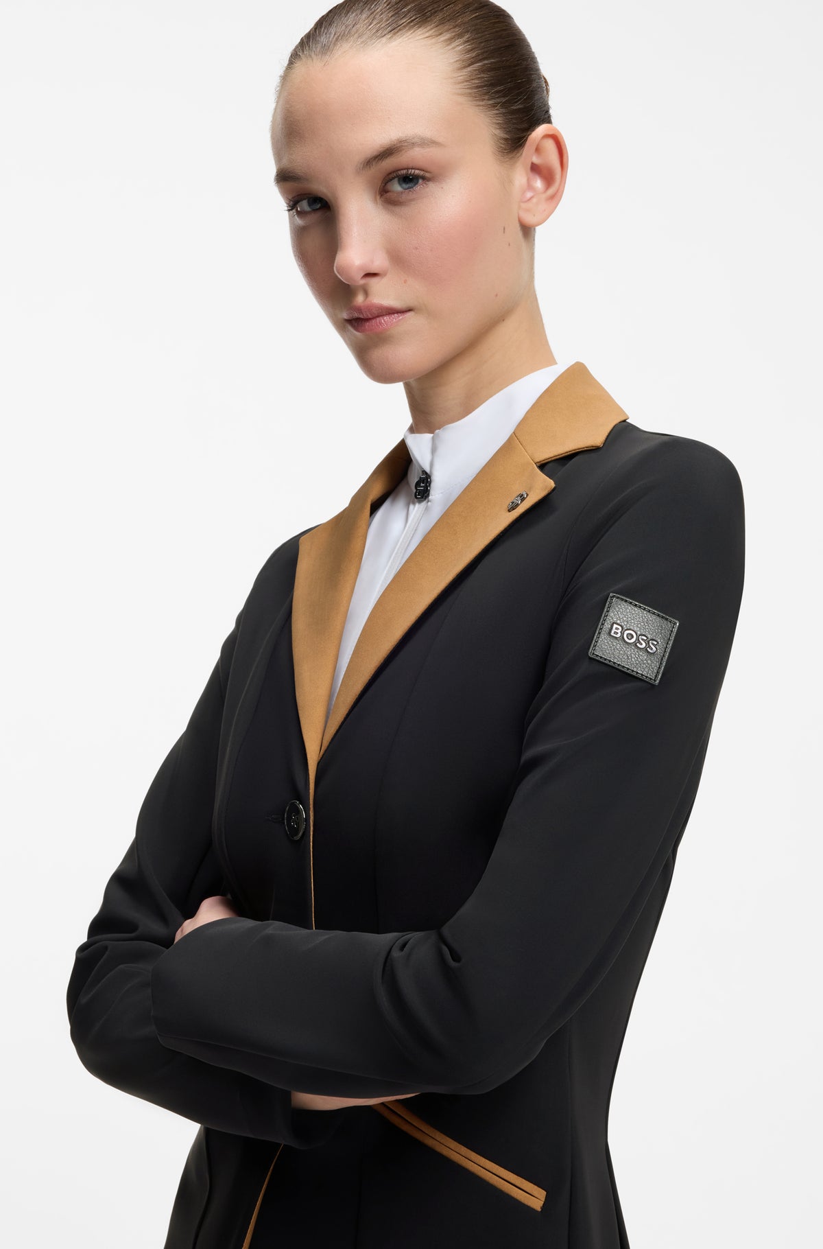 BOSS AW 2026 Marynarka konkursowa damska Anna Black – zdjęcie 5
