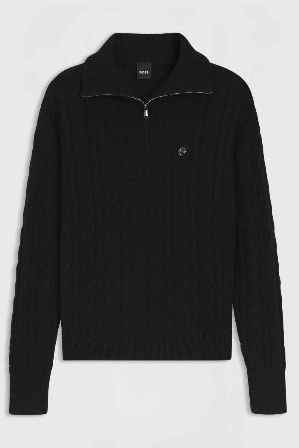 BOSS AW 2026 Sweter damski Ella Black – zdjęcie 2