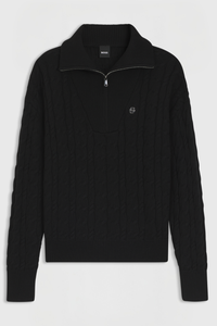 BOSS AW 2026 Sweter damski Ella Black – zdjęcie 2