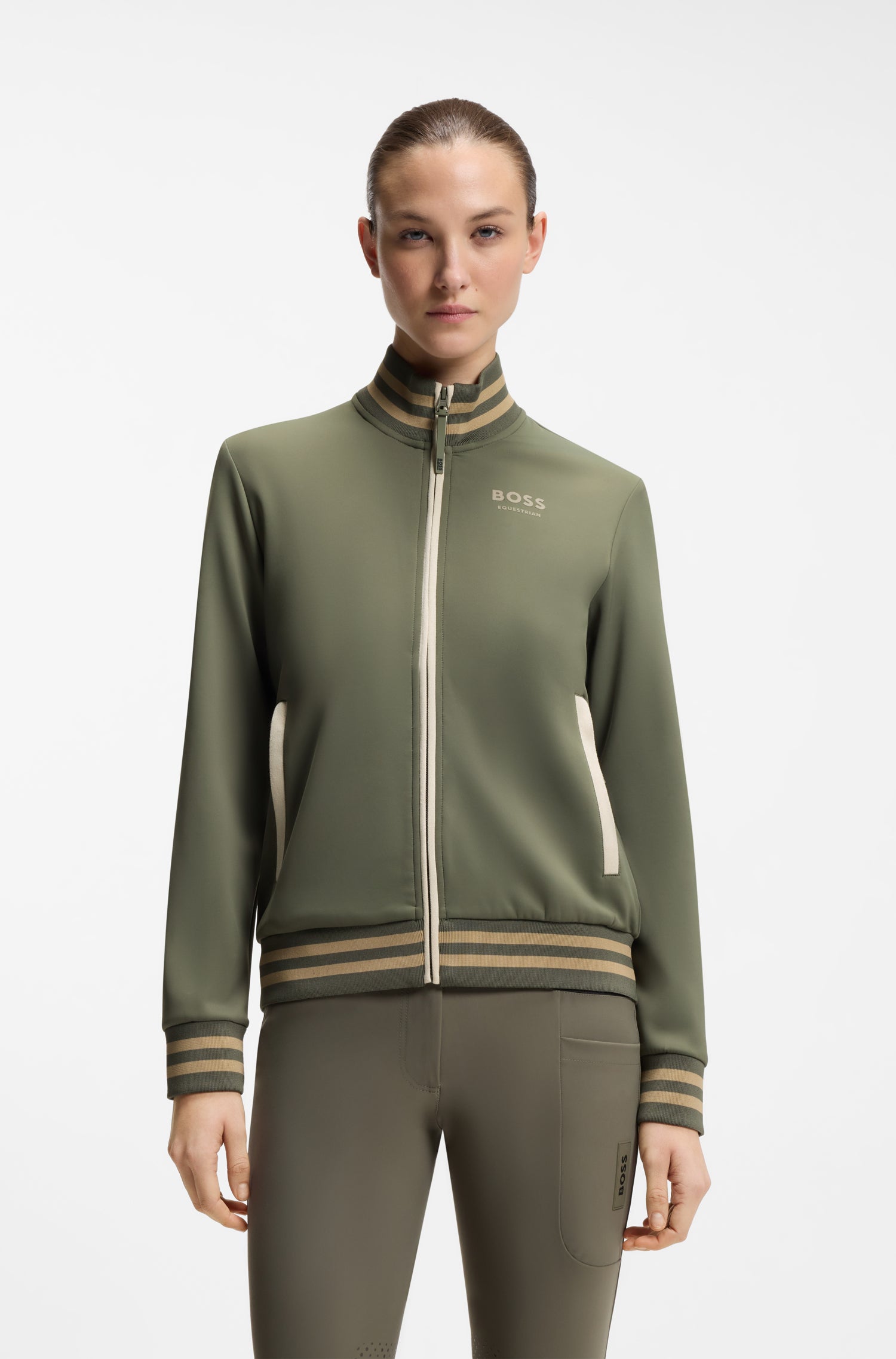 BOSS AW 2026 Bluza funkcyjna Ava Tealeaf