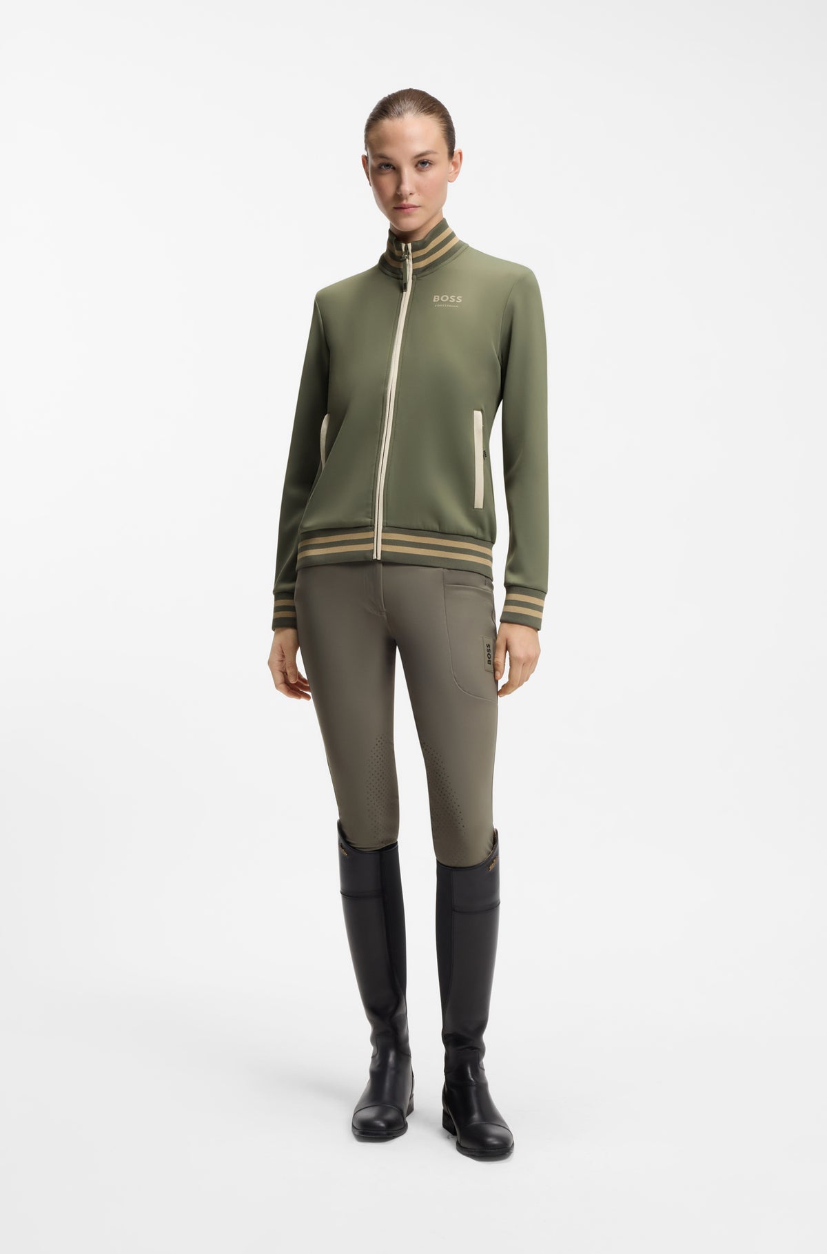 BOSS AW 2026 Bluza funkcyjna Ava Tealeaf – zdjęcie 4