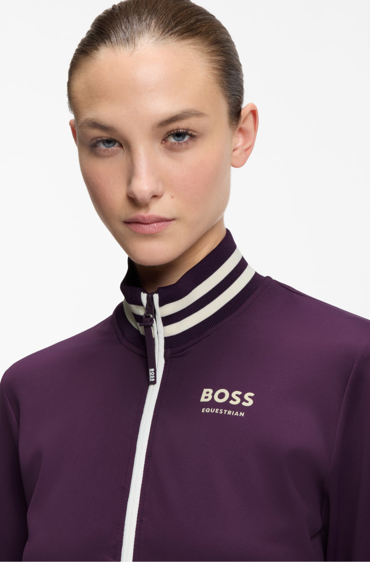 BOSS FW 2026 Bluza funkcyjna Ava Deep Purple