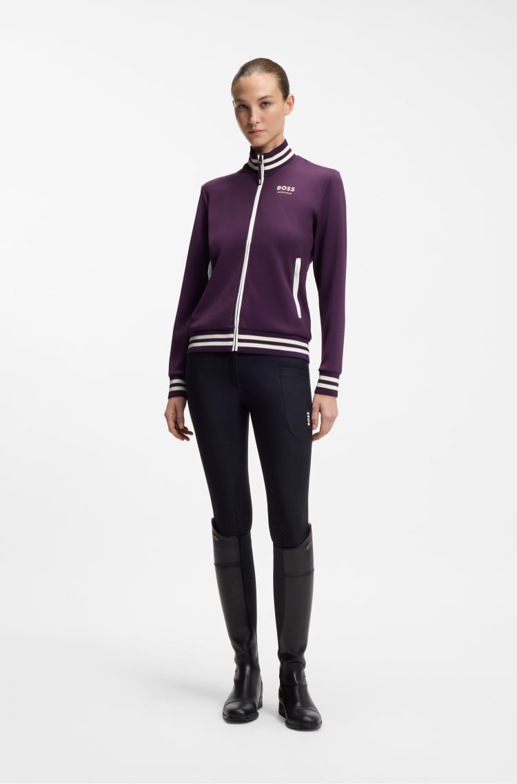 BOSS FW 2026 Bluza funkcyjna Ava Deep Purple
