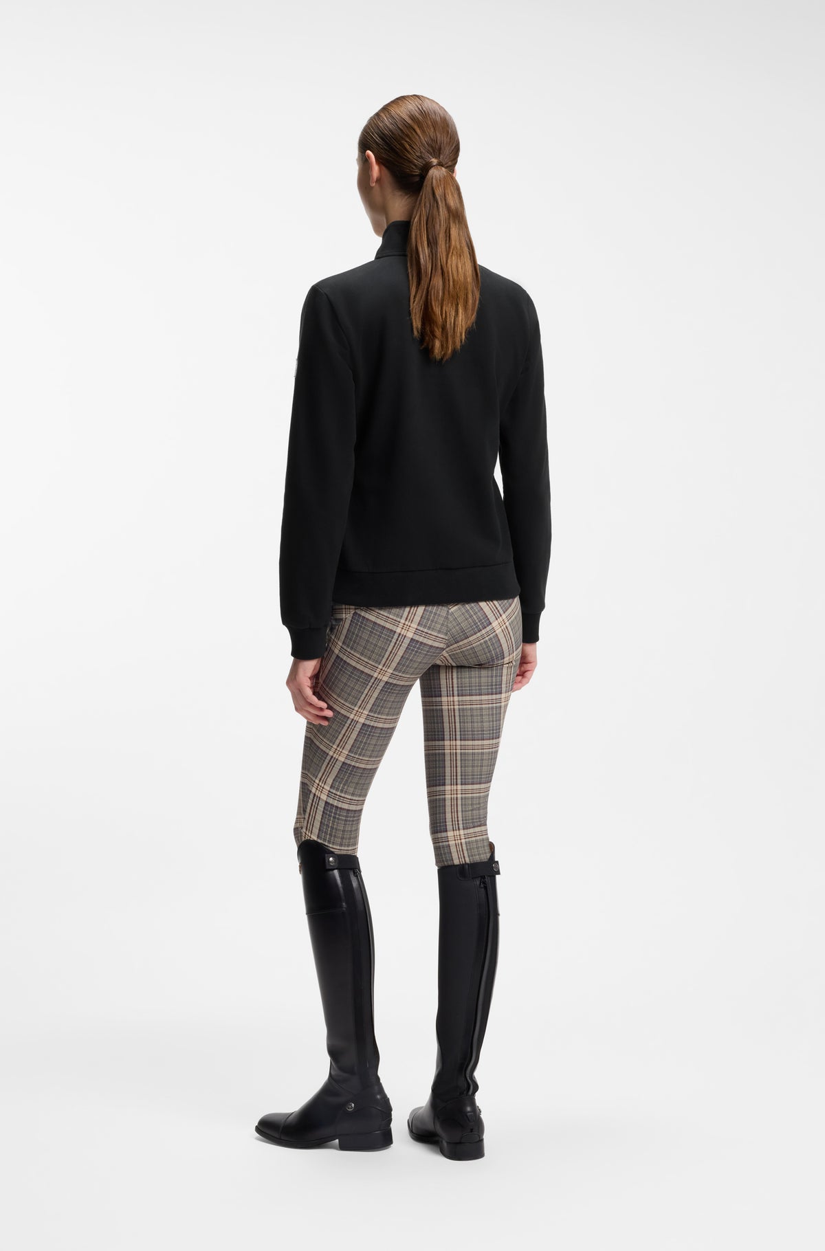 BOSS AW 2026 Bluza treningowa damska Ally Black – zdjęcie 2