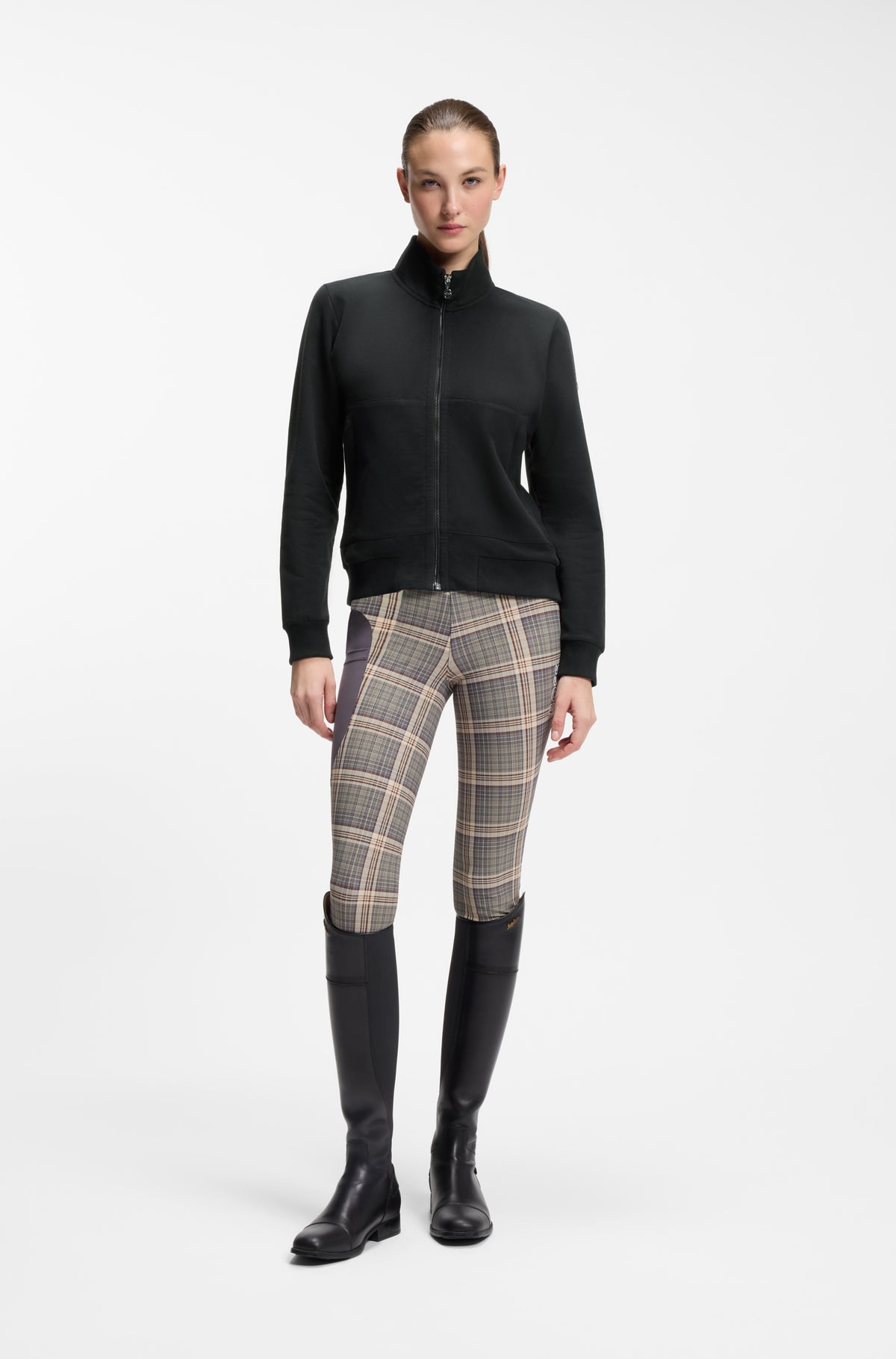 BOSS AW 2026 Bluza treningowa damska Ally Black – zdjęcie 3