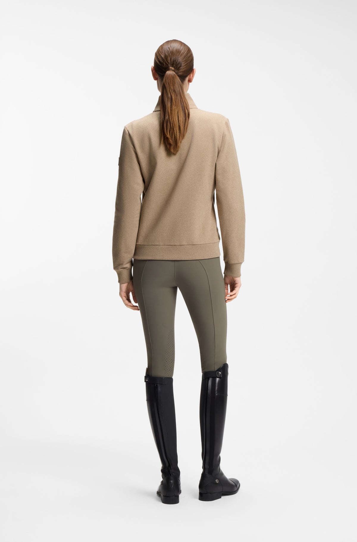 BOSS AW 2026 Bluza treningowa damska Ally Walnut – zdjęcie 5