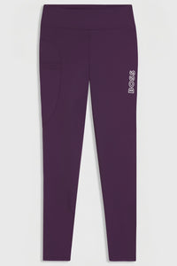 BOSS FW 2026 Legginsy Harriett Deep Purple