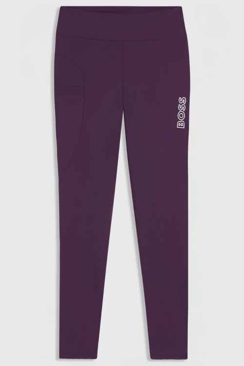 BOSS AW 2026 Legginsy Harriett Deep Purple