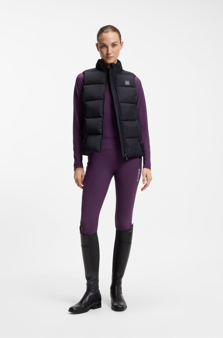 BOSS FW 2026 Legginsy Harriett Deep Purple