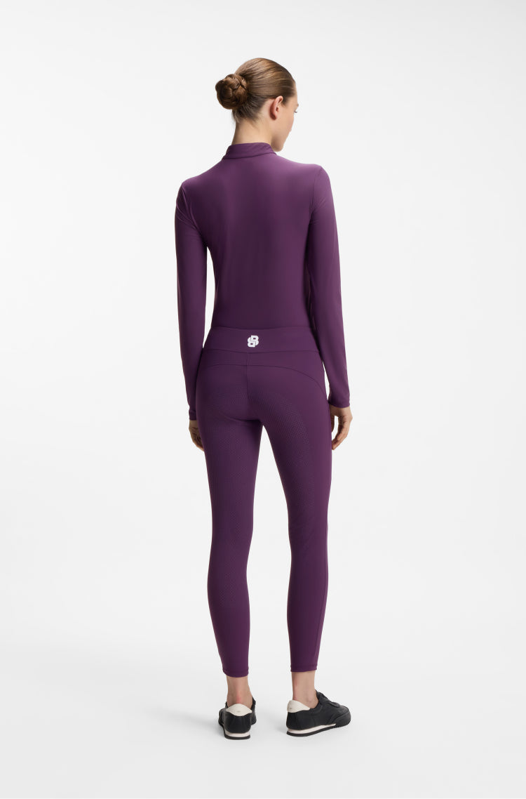 BOSS FW 2026 Legginsy Harriett Deep Purple
