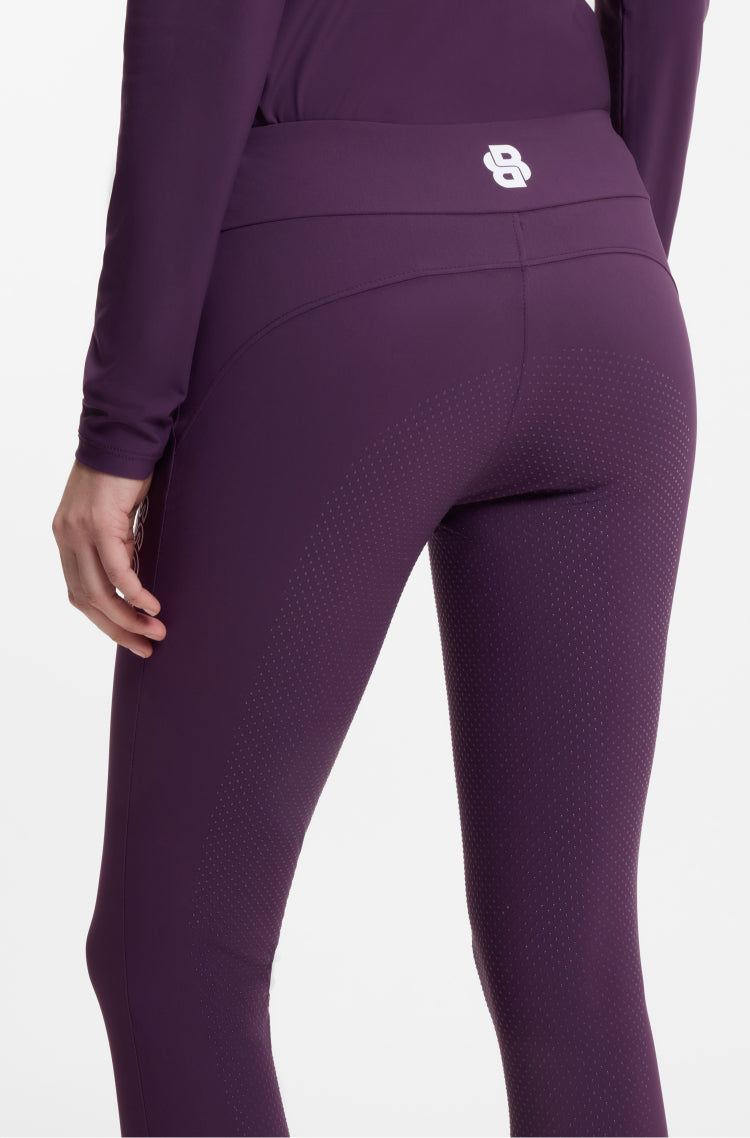 BOSS FW 2026 Legginsy Harriett Deep Purple
