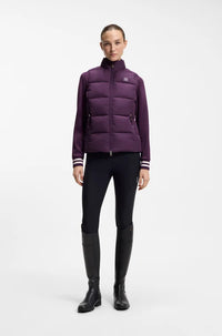 BOSS AW 2026 Kamizelka pikowana Viola Deep Violet