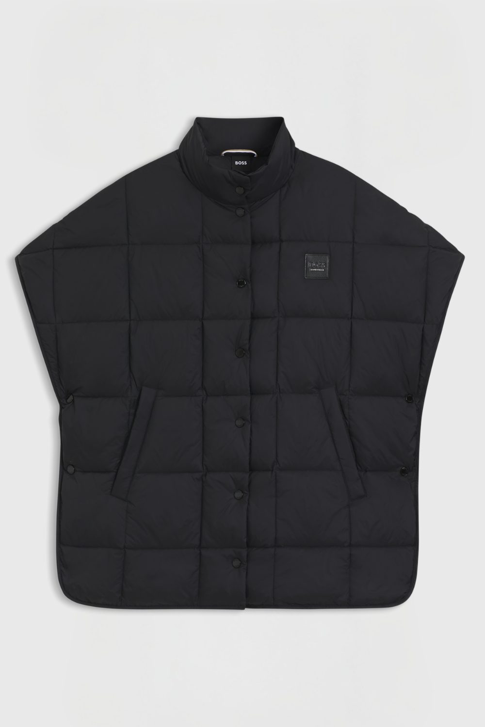 BOSS AW 2026 Peleryna pikowana Demi Black – zdjęcie 2