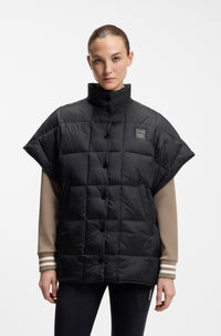 BOSS AW 2026 Peleryna pikowana Demi Black